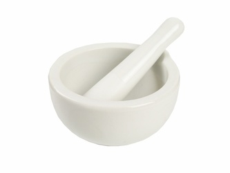 Čínský porcelánový hmoždíř bílý 15 cm