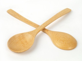 Dřevěná lžíce - 21 cm - natural