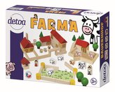 Drevená stavebnica Farma