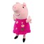 PEPPA Pig ECO plyšová Peppa 20cm kytičkové šaty. Věk 0+