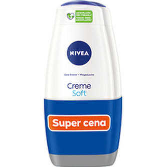 Nivea Sprchový gel Creme Soft 2 x 500 ml woman