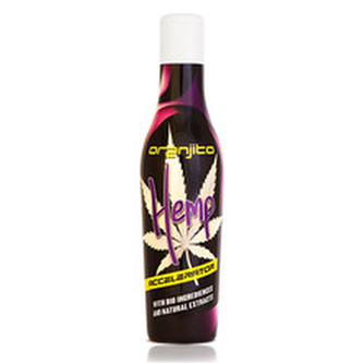 Oranjito Konopné opalovací mléko do solária (Hemp Accelerator) 200 ml unisex