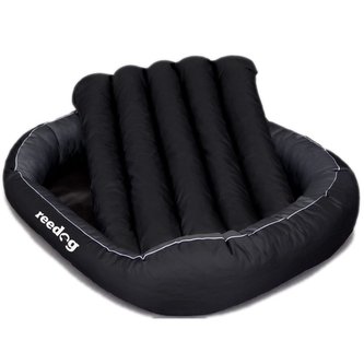 Pelíšek pro psa Reedog Round Black & White-XL