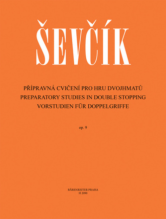 Přípravná cvičení pro hru dvojhmatů op. 9