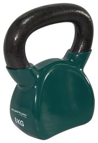 Tunturi - Vinyl Kettlebell 8 kg - zelená - 8000 Gramů