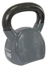 Tunturi - Vinyl Kettlebell 14 kg - šedá - 14000 Gramů