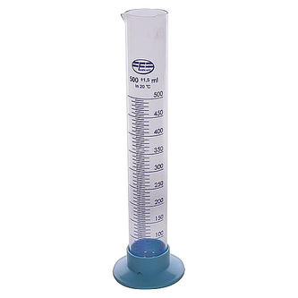 Odměrný válec WHT 500ml skleněný