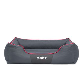 Pelíšek pro psa Reedog Comfy Grey & Red-3XL