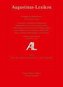 Augustinus-Lexikon / Institutio, Institutum - Liber (libellus)