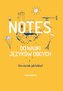 Notes do nauki języków obcych pomarańczowy