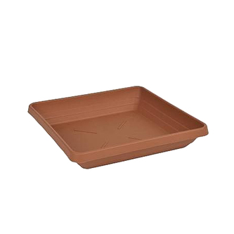 Miska pod květináč Quattro 30x30cm terakota