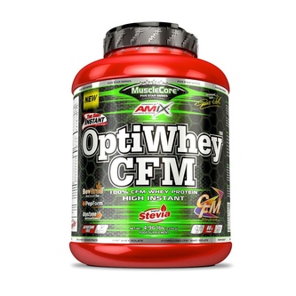 Amix Nutrition - OptiWhey CFM Protein - Mocca, Čokoláda, Káva - 1000 Gramů