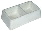 Kŕmidlo miska 2 dielna 24,5x13,5x7,5 cm