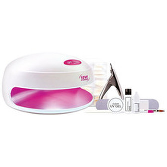 Rio-Beauty UV lampa na nehty s příslušenstvím UV Nails Exentensions woman