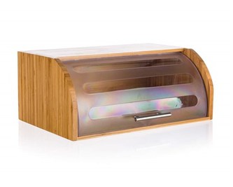 BANQUET Chlebník bambusový BRILLANTE 40,5 x 27 x 17 cm, s plastovým vekom