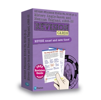 Pearson REVISE Edexcel GCSE (9-1) History Anglo-Saxon & Norman England Revision Cards