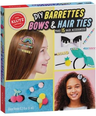 DIY Barrettes, Bows and Hair Ties