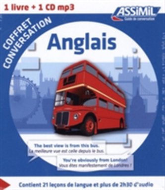 Coffret conversation anglais (guide +1 CD audio)