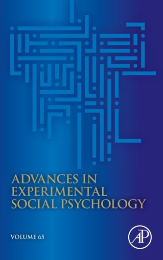 Advances in Experimental Social Psychology