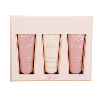 Baylis & Harding Jojoba, Vanilla & Almond Oil krém na ruce Jojoba, Vanilla & Almond Oil 3 x 50 ml
