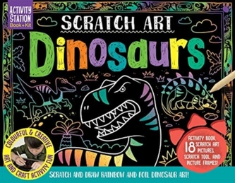 Scratch Art Dinosaurs
