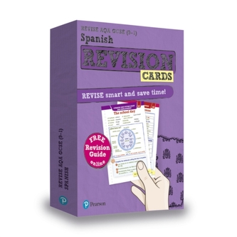 Pearson REVISE AQA GCSE (9-1) Spanish Revision Cards