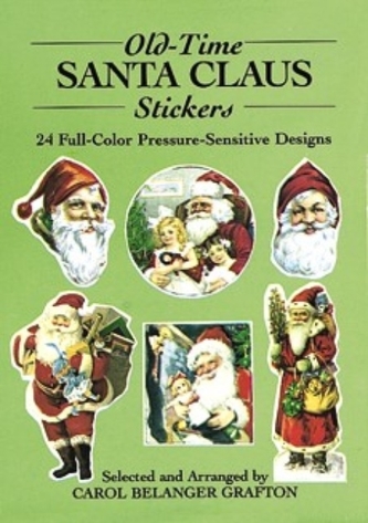 Old-Rime Santa Claus Stickers
