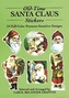 Old-Rime Santa Claus Stickers