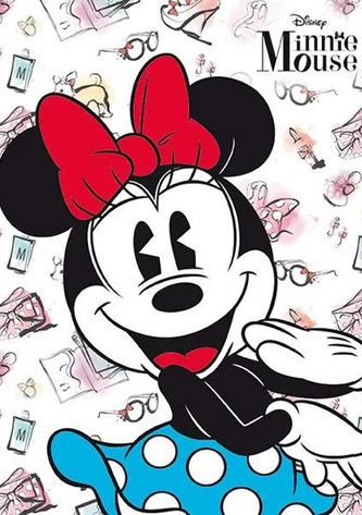 Notes s gumičkou A5 Minnie