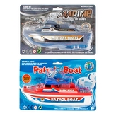 Sportovní motorový člun na baterie