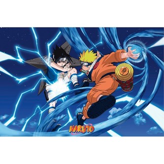 Plagát Naruto & Sasuke