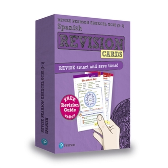 Revise Pearson Edexcel GCSE (9-1) Spanish Revision Cards