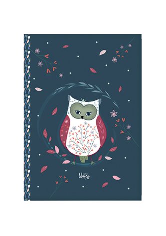 ZÁPISNÍK A6 CARA638L03 SOVY - CHOUETTES KIUB