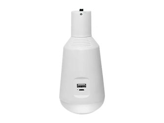 Žárovka LED E27 7W nabíjecí+solár V-TAC VT-2417 Emergency, 3v1