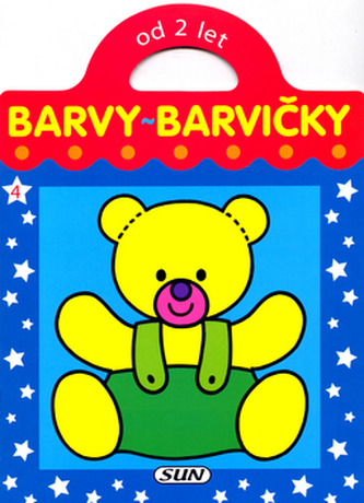 Barvy barvičky Medvěd - omalovánka