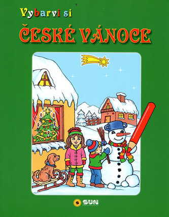 České vianoce - Vyfarbi si