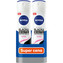 Nivea Antiperspirant ve spreji Black & White Invisible Clear 2 x 150 ml woman