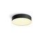 Hue Bluetooth LED White Ambiance Stropní svítidlo Philips Enrave S 41158/30/P6 9,6W 1220lm 2200-6500K IP20 26,1cm černé, stmívatelné s dálkovým ovladačem