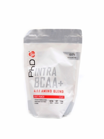 PhD nutrition - Intra BCAA+ 450g - vodní meloun