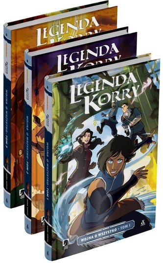 Legenda Korry Wojna o wszystko Tom 1-3