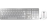CHERRY set klávesnica + myš DW 9100 SLIM/ bezdrôtový/ USB/ biely/ CZ+SK layout