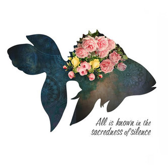 Nažehlovací nálepka Cadence 25x35 cm / Ryba