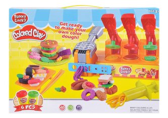 Plastelína s příslušenstvím Food MEGA CREATIVE 454567