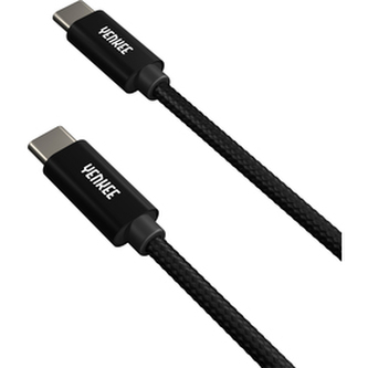 USB C KABEL YENKEE YCU C02 BK USB C KABEL YENKEE YCU C02 BK