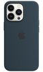 Apple iPhone 13 Pro Silicone Case with MagSafe – Abyss Blue