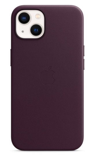 Apple iPhone 13 Leather Case with MagSafe - Dark Cherry