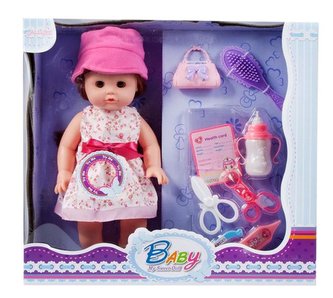 35cm panenka s příslušenstvím MEGA CREATIVE 445209