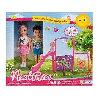 Sada panenek MEGA CREATIVE 438095 s příslušenstvím