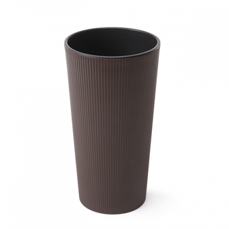Plastový kvetináč Lilia Jumper 465 mm, mocca