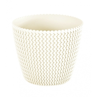 Květináč Splofy 13 cm krémový